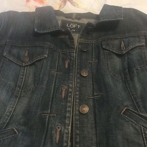 Loft Denim Jacket size 14